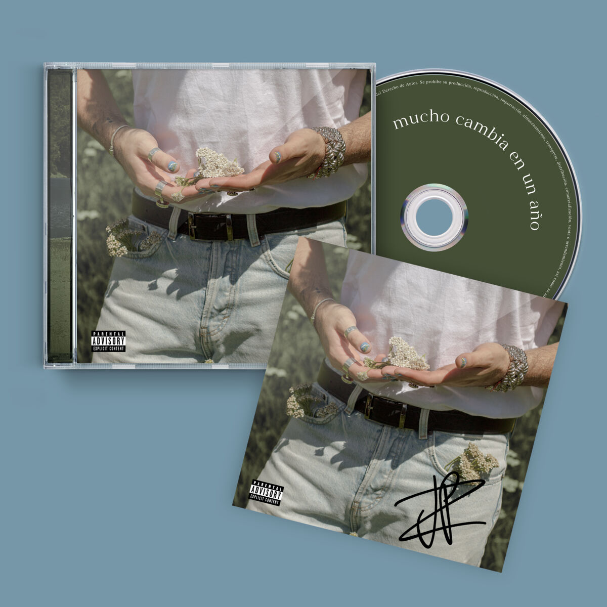 mucho cambia en un año - cd firmado Miniatura