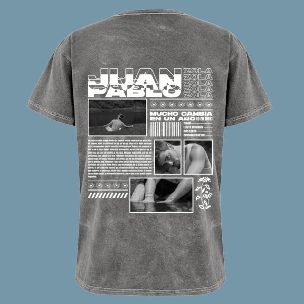 t-shirt mineral wash 'deluxe edition' Miniatura